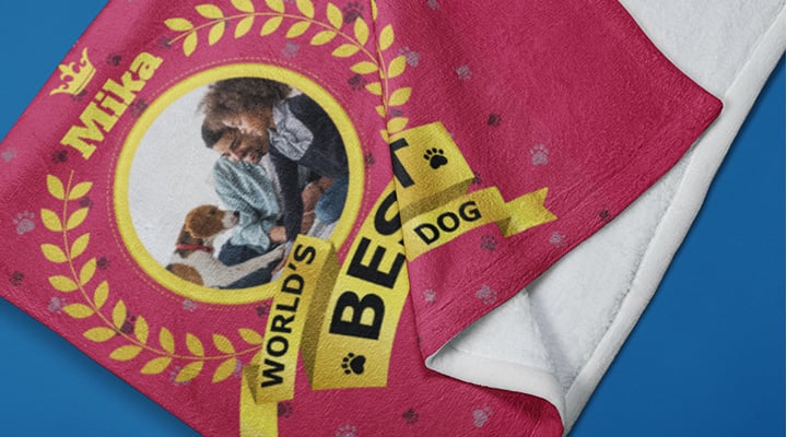 coperta personalizzata per cani