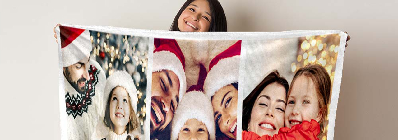Youltar Coperta Personalizzata Con Foto E Testo – Flanella Morbida Anti-Pelucchi – Regalo Su Misura Per Natale, Compleanno, Festa Della Mamma – 4 Taglie Disponibili - 3