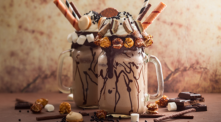 milkshake al cioccolato