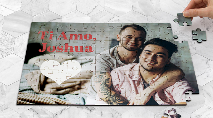 puzzle personalizzato