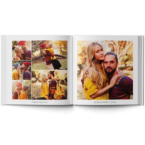Elegante Libro Fotografico d'Amore