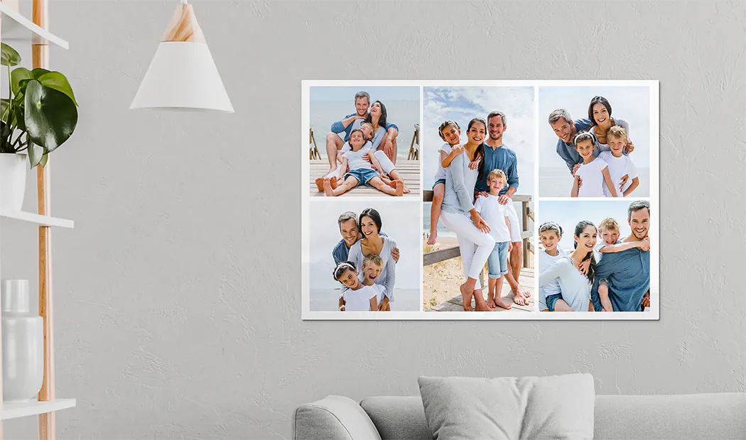 Stampa Metallo Collage