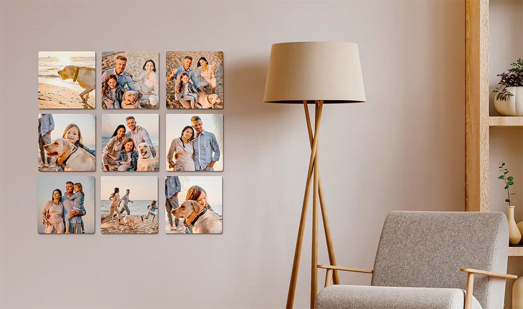 Stampa su Metallo - Set da 9 Pezzi