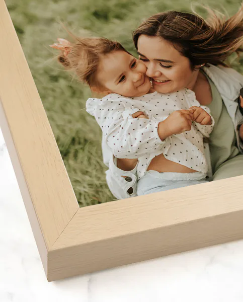 Cornice in legno quercia