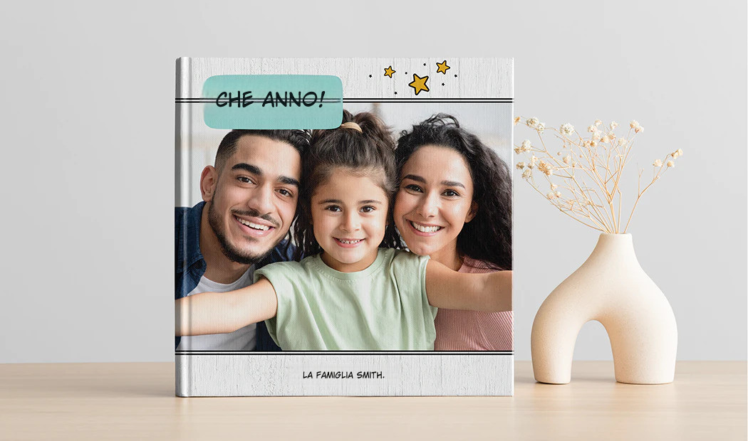 Libri Fotografici Personalizzati con Copertina Rigida di Printerpix