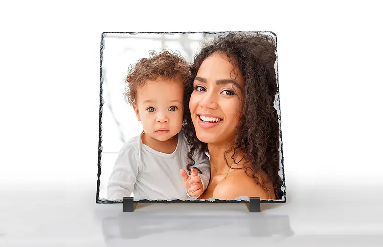 Foto Personalizzate su Ardesia di Printerpix per la Festa della Mamma