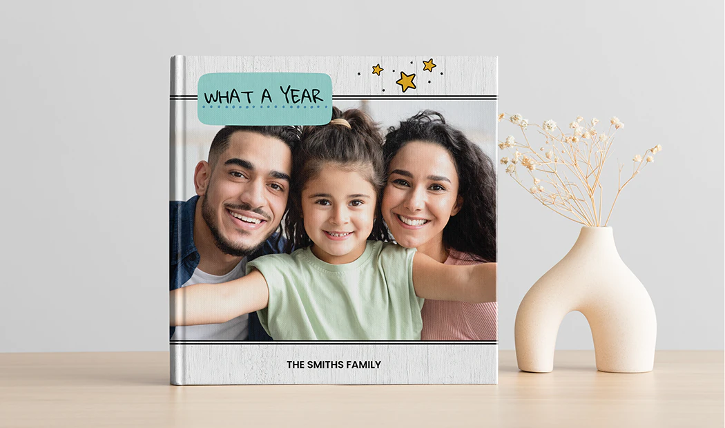 Libro fotografico di famiglia