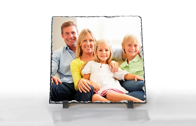 Immagini Personalizzate su Ardesia di Printerpix regali fotografici Festa della Mamma