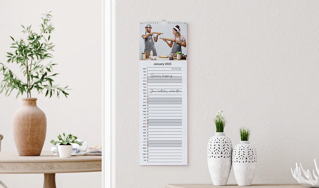 Calendario da Parete Personalizzato