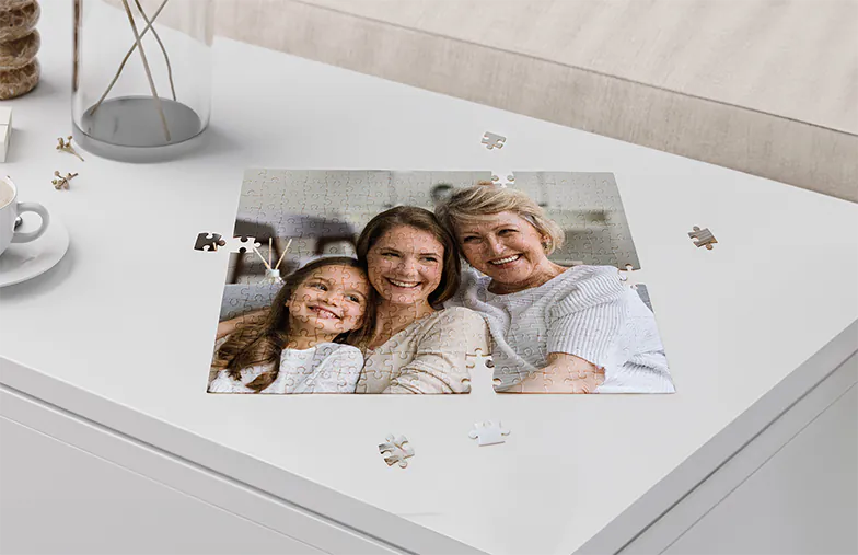 Puzzle fotografico Printerpix con scatola stampata e 1000 pezzi