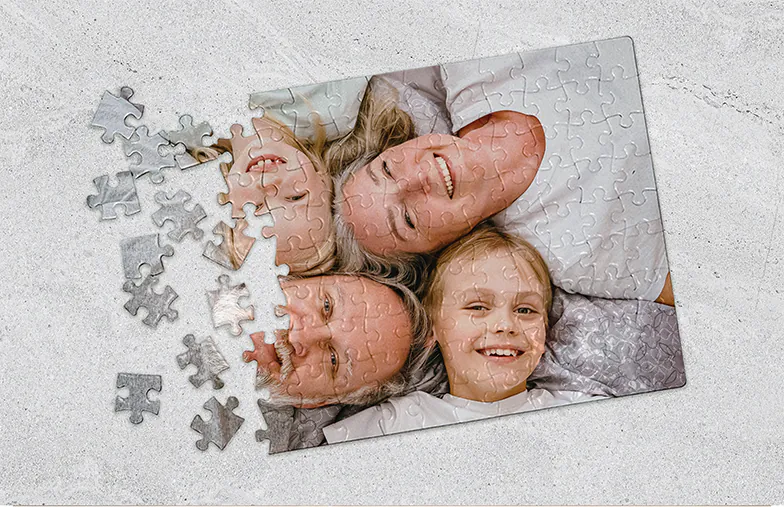 Puzzle fotografico Printerpix con scatola stampata e 1000 pezzi