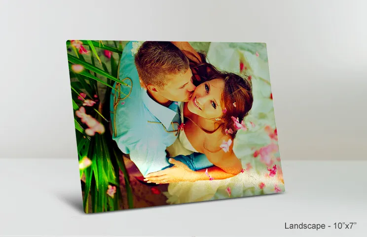 stampa metallica matrimonio 11x14