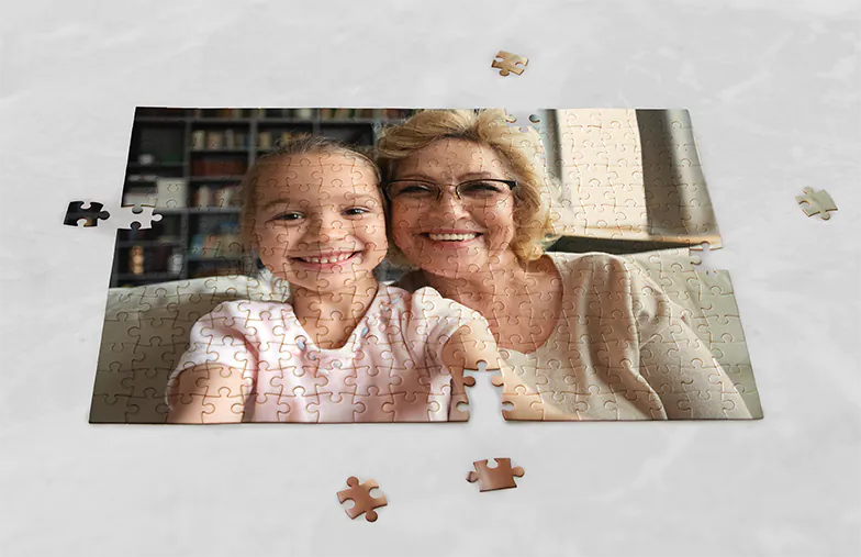 Puzzle fotografico Printerpix con scatola stampata e 1000 pezzi