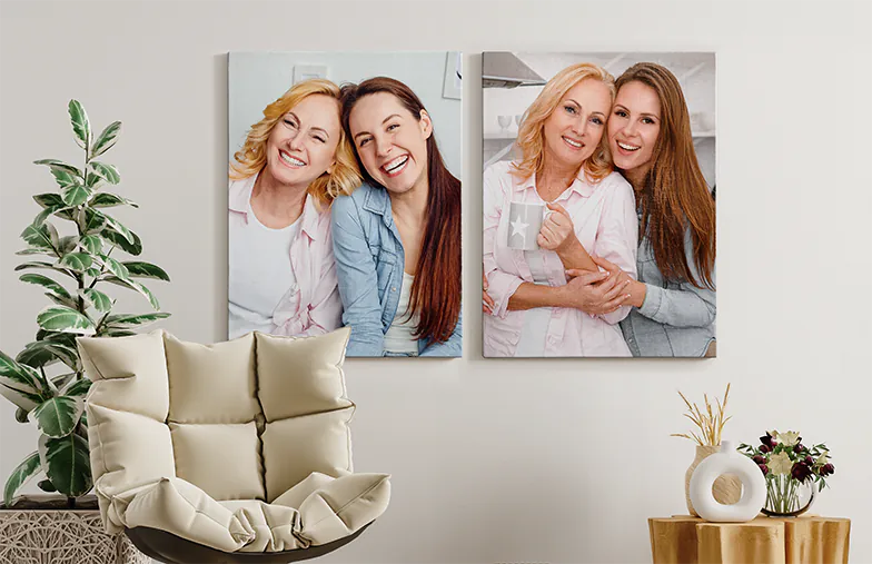 Tela fotografica personalizzata - Regali per la festa della mamma