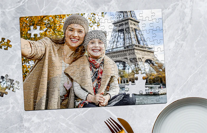 Puzzle Personalizzati|Puzzle fotografico Printerpix con scatola stampata e 1000 pezzi|Puzzle da 500 pezzi con scatola