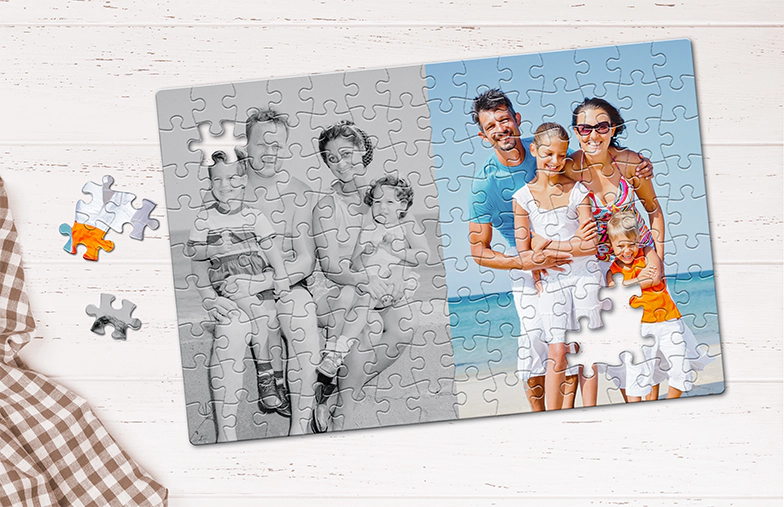Puzzle Personalizzati|Puzzle fotografico Printerpix con scatola stampata e 1000 pezzi|Puzzle da 500 pezzi con scatola