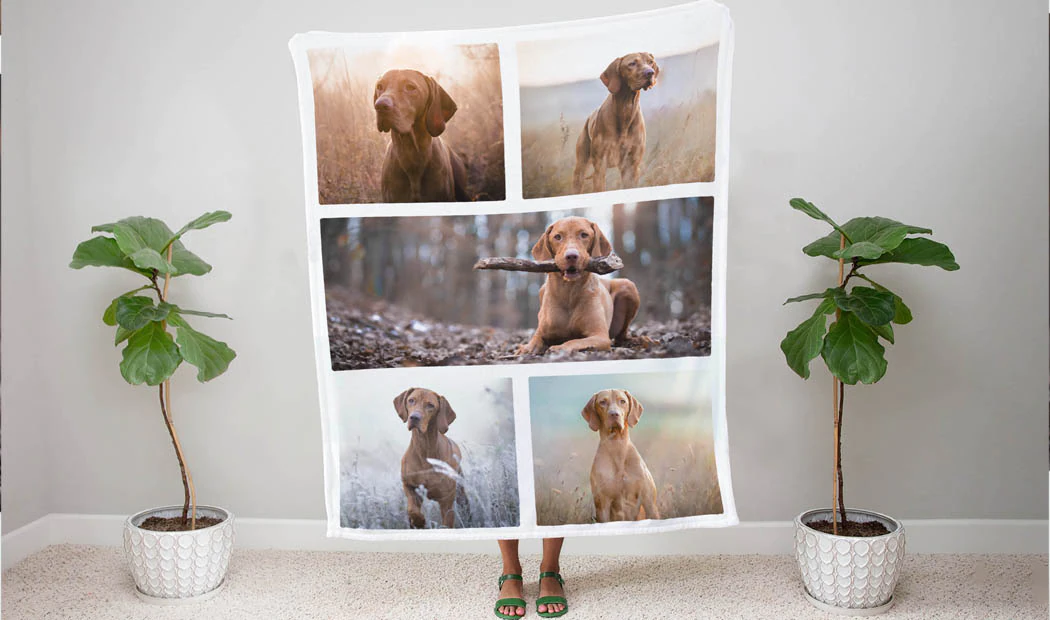Regali per Amanti dei Cani - Coperte Personalizzate