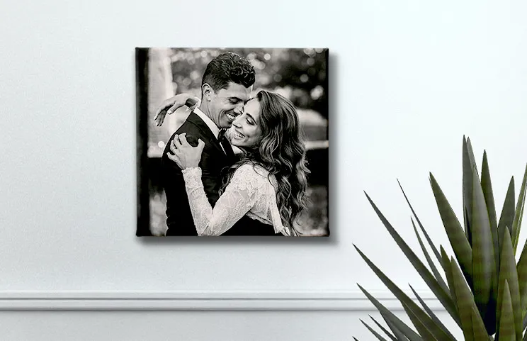 Matrimonio su tela 8x10