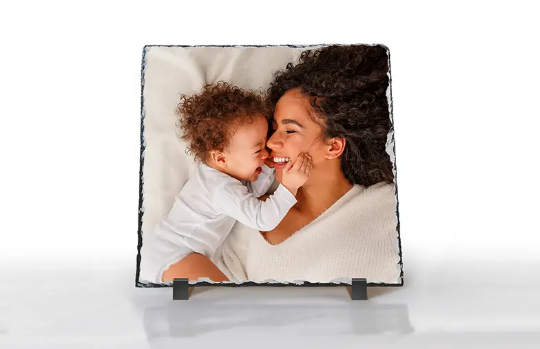 Foto su Ardesia Personalizzate di Printerpix per la Festa della Mamma