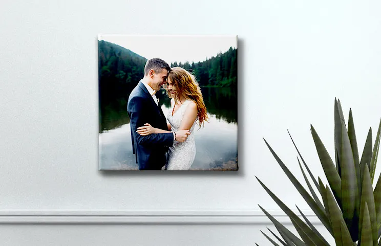 Matrimonio su tela 8x10