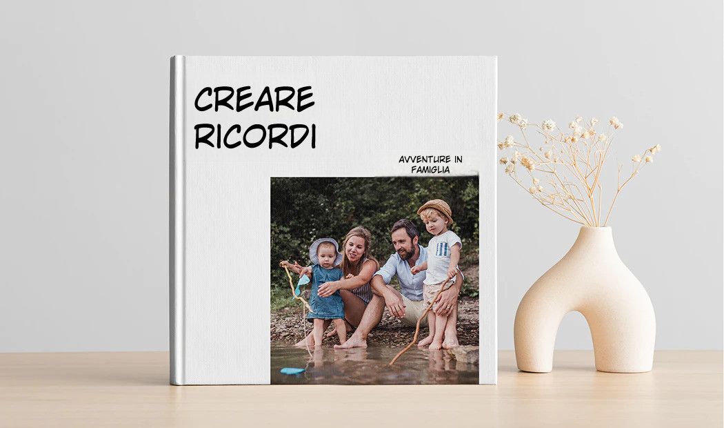 Libro fotografico per la Festa della Mamma