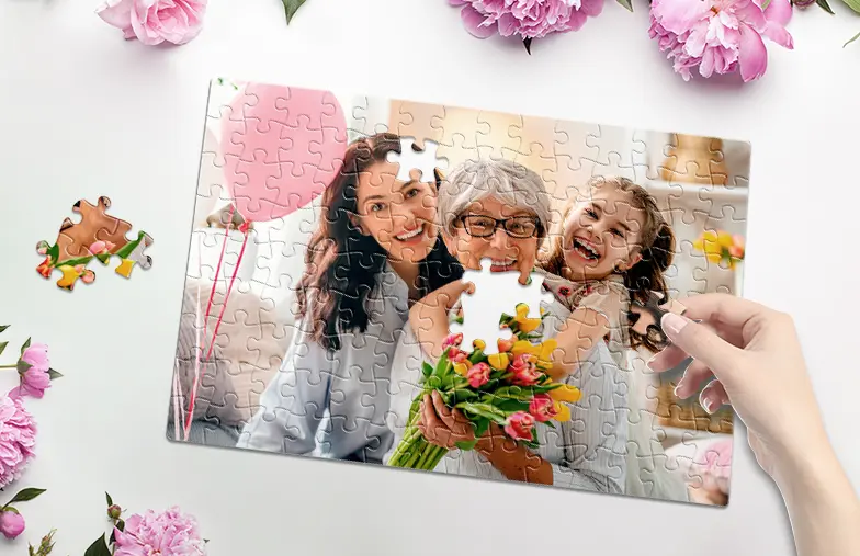Regali personalizzati per la Festa della Mamma di Printerpix in Puzzle