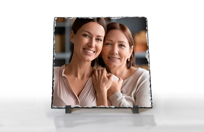 Immagini Personalizzate su Ardesia di Printerpix Regali fotografici per la Festa della Mamma