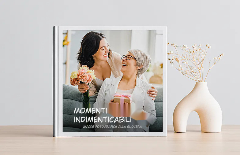 Libro fotografico per la Festa della Mamma