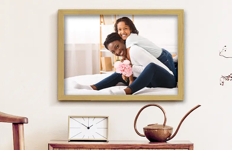 Stampe incorniciate personalizzate di Printerpix Regali fotografici per la festa della mamma