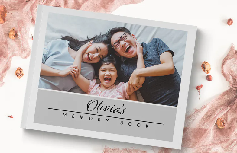 Libro Fotografico con Didascalia
