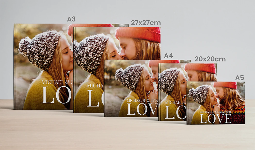 Libri Fotografici con Copertina Rigida Media