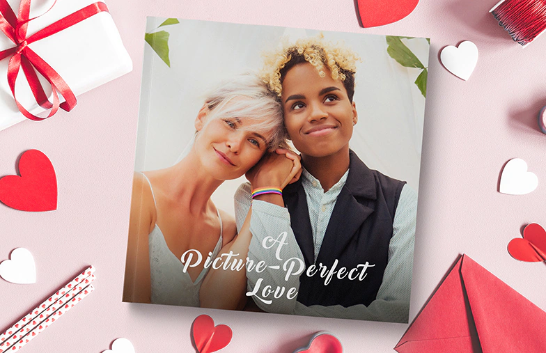 Libro Fotografico con Didascalia