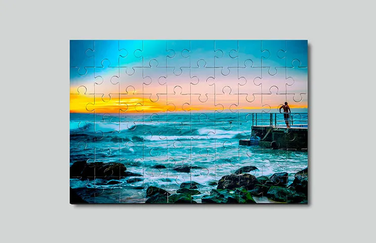 Puzzle di legno dei bambini
