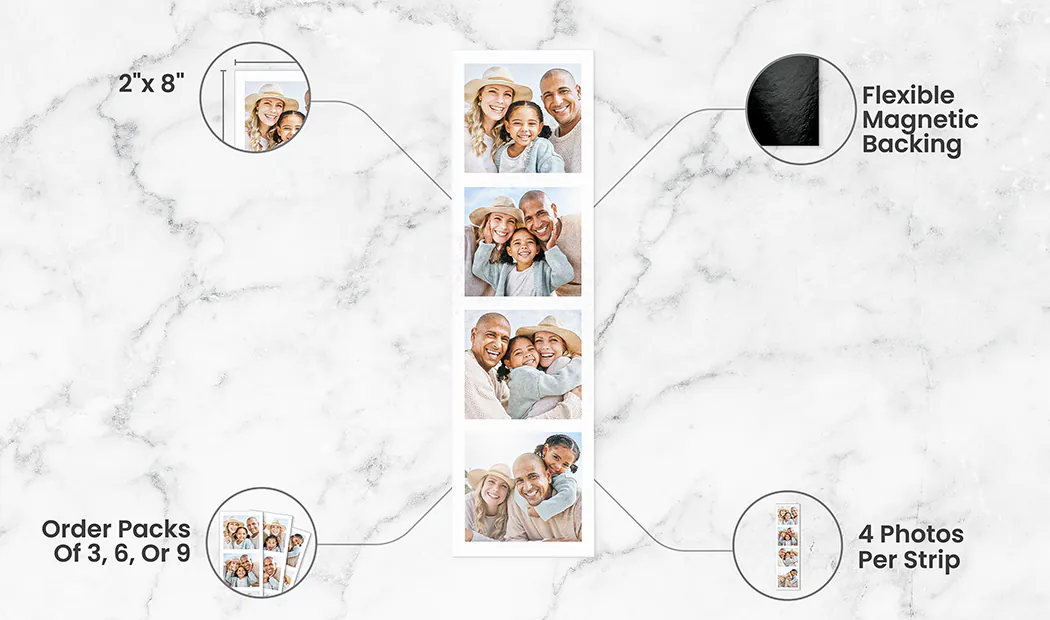 Strisce Fotografiche Magnetiche