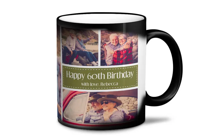 Primo piano della tazza magica