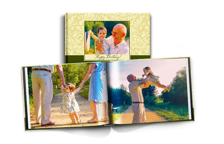 Album fotografico con copertina rigida