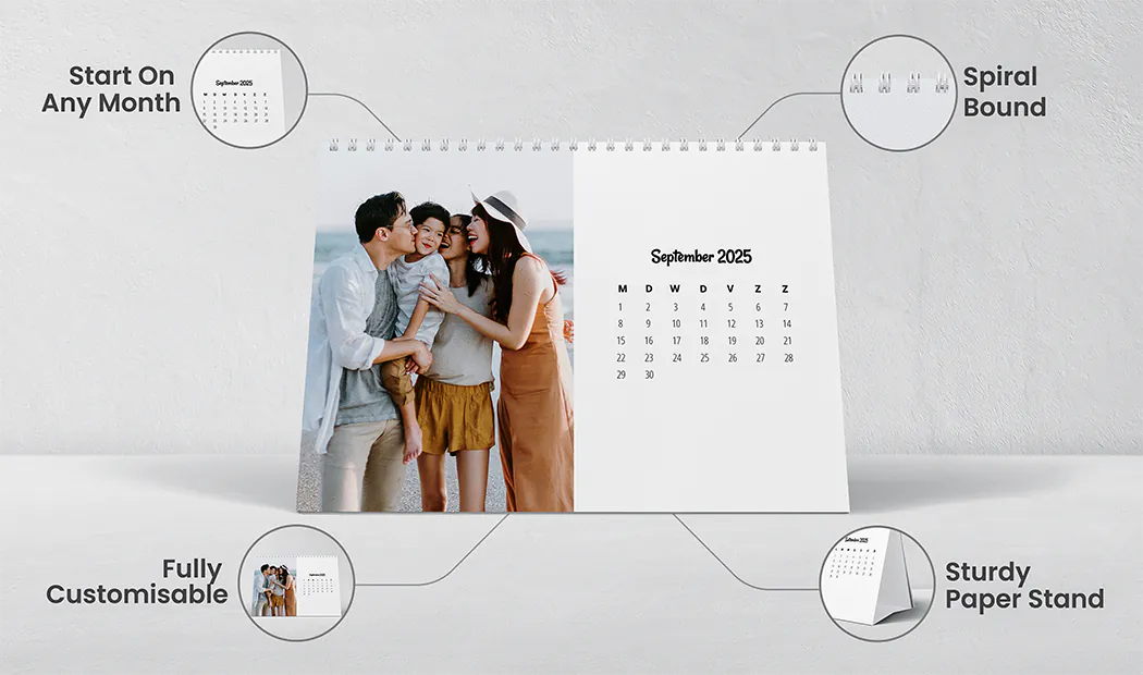 Calendari da Scrivania Personalizzati