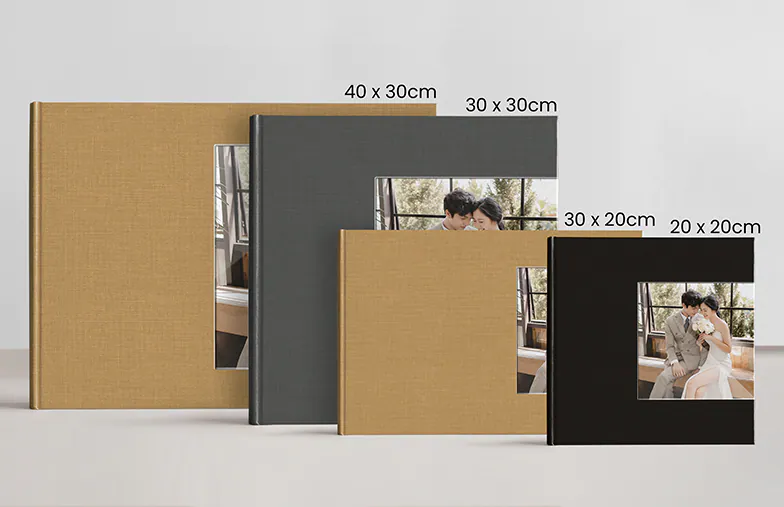 Libro Fotografico di Lusso Layflat – Copertina Acrilica Quadrata