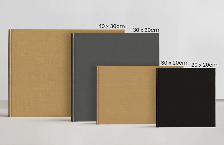 Libro Fotografico di Lusso Layflat – Copertina in Tessuto Completo