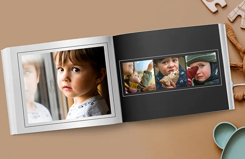 Riflettere, nel libro fotografico bianco