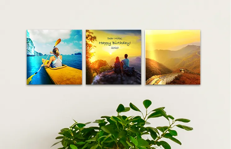 espositori in metallo personalizzati 12x12 per compleanno