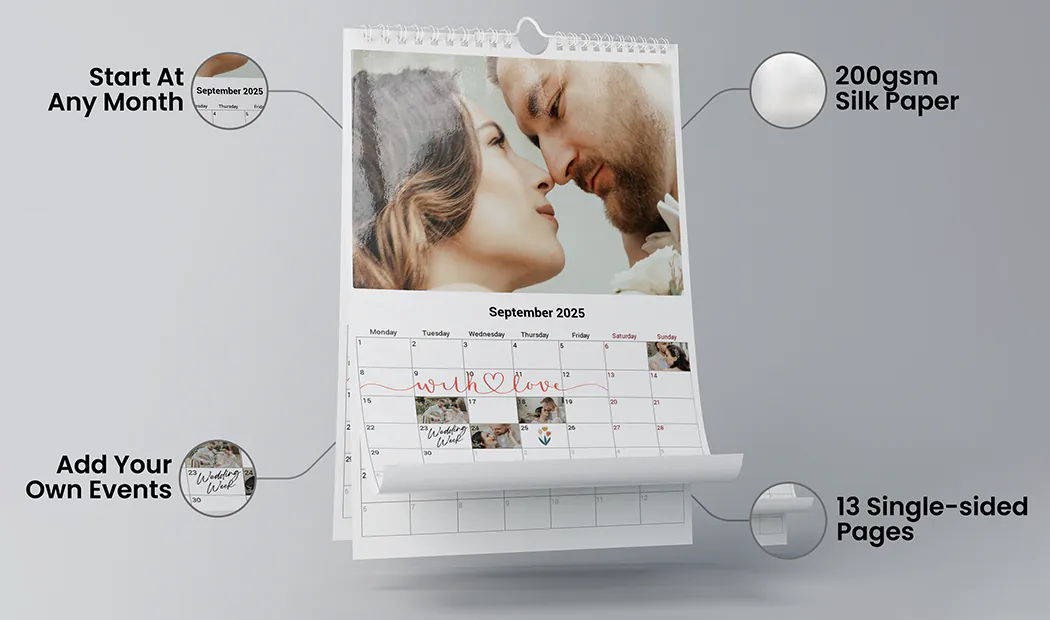 Calendari da Parete Monofacciali