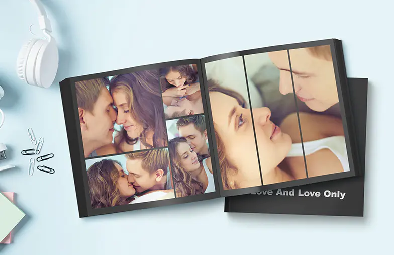 Libro Fotografico Momenti Moderni in Nero