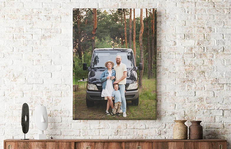 Stampe su Tela di Foto di Famiglia