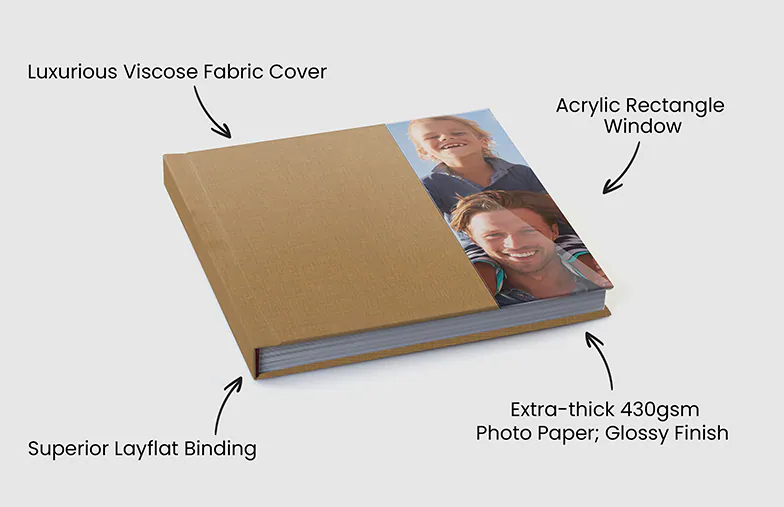Libro Fotografico di Lusso Layflat