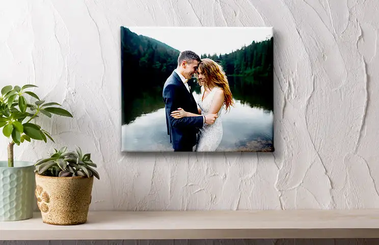 Matrimonio su tela 24x12