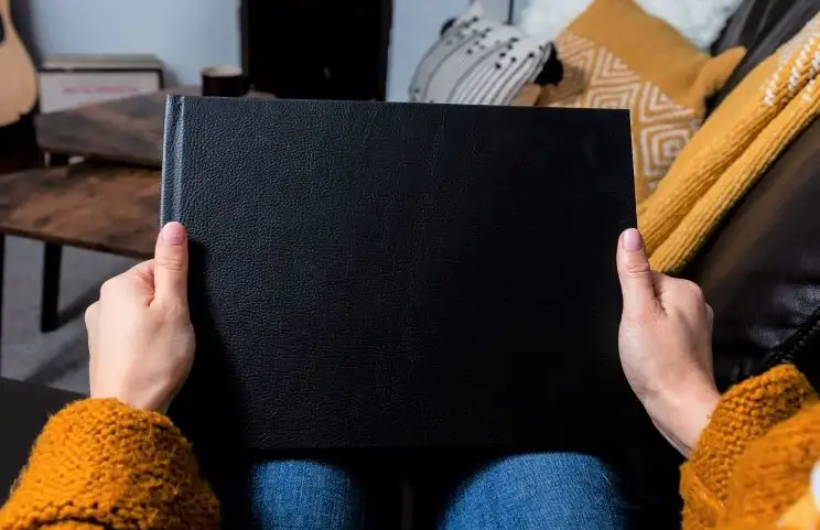 Fotolibro di nozze - pelle