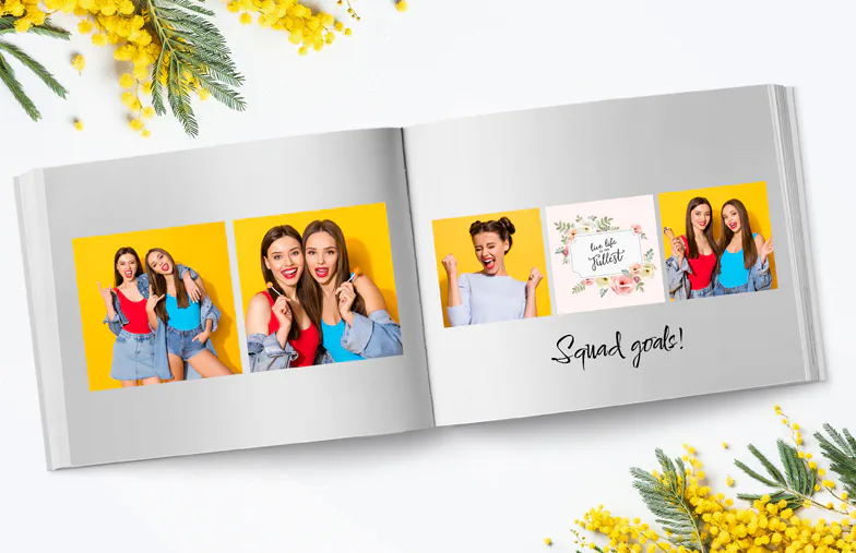 Libro Fotografico con Didascalia