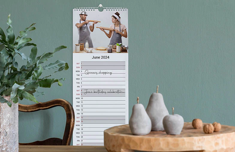 Calendario da Cucina Personalizzato