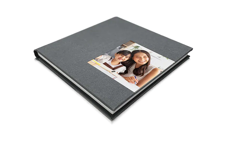 Libro Fotografico di Lusso Layflat – Copertina Acrilica Quadrata